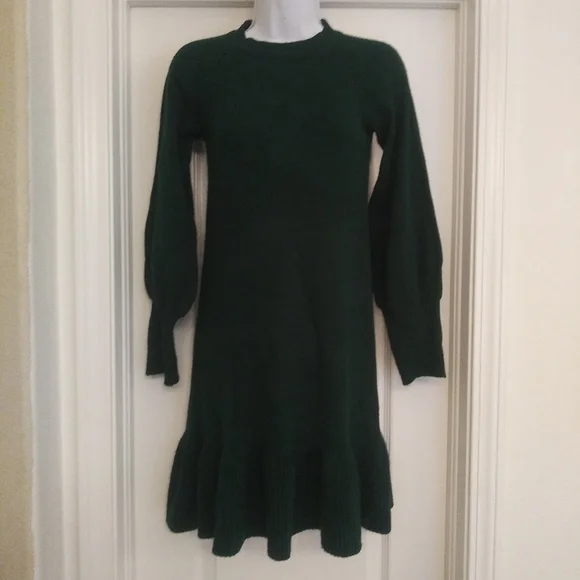Eliza J Green Sweater Dress